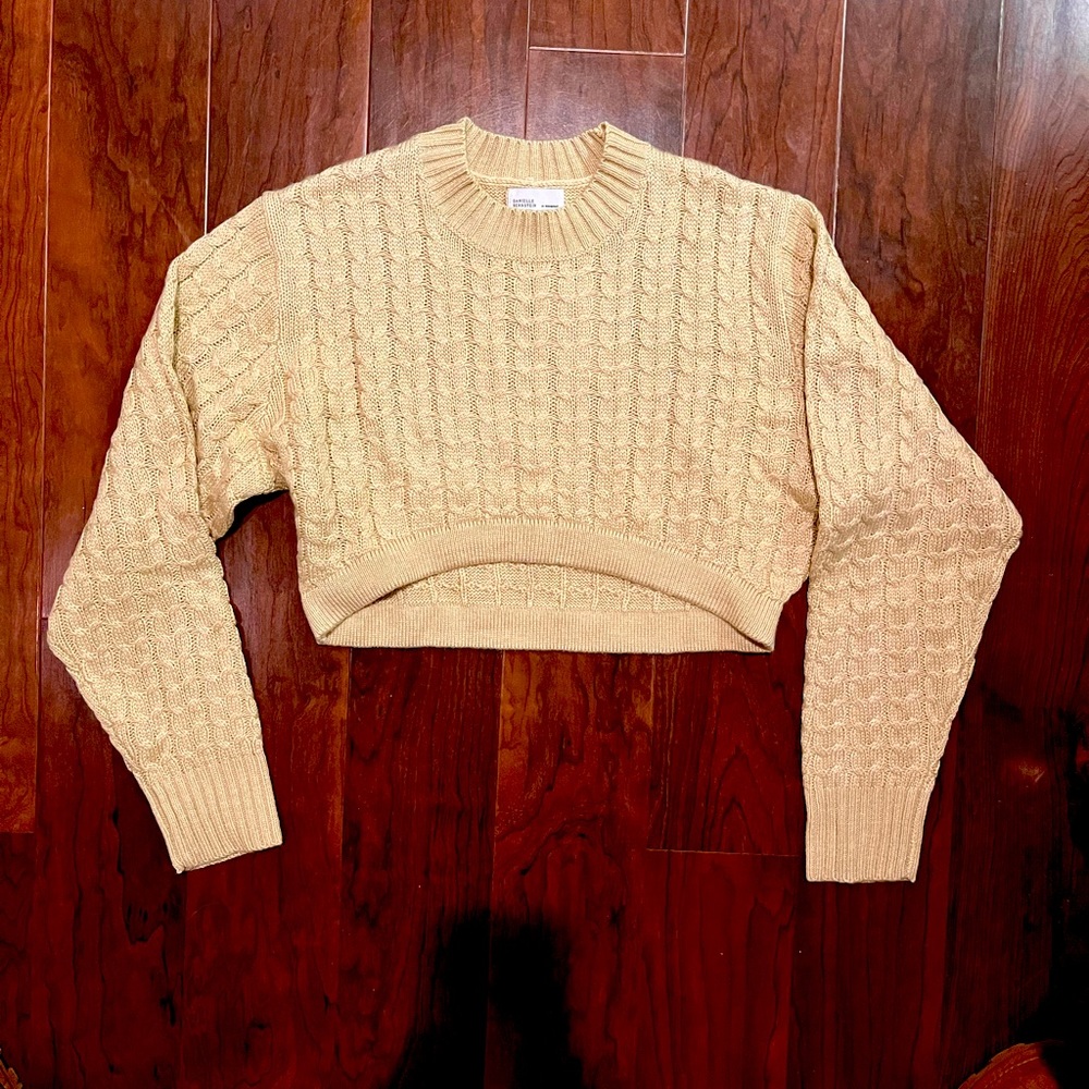 We Wore What Cropped Sweater